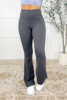 Rae Mode Motion Mastery Flared Yoga Pants in Titanium Womens
