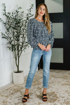 Oddi Muse Moves High Neck Peplum Blouse in Black Womens