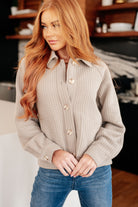 Mittoshop My Best Offer Quilted Texture Shacket Layers