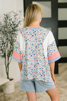 My Version Of Love Color Block Top Womens