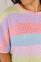 Haptics Never Been So Sure Textured Top Womens