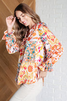 Jodifl New Romantics Balloon Sleeve Boho Blouse Ave Shops