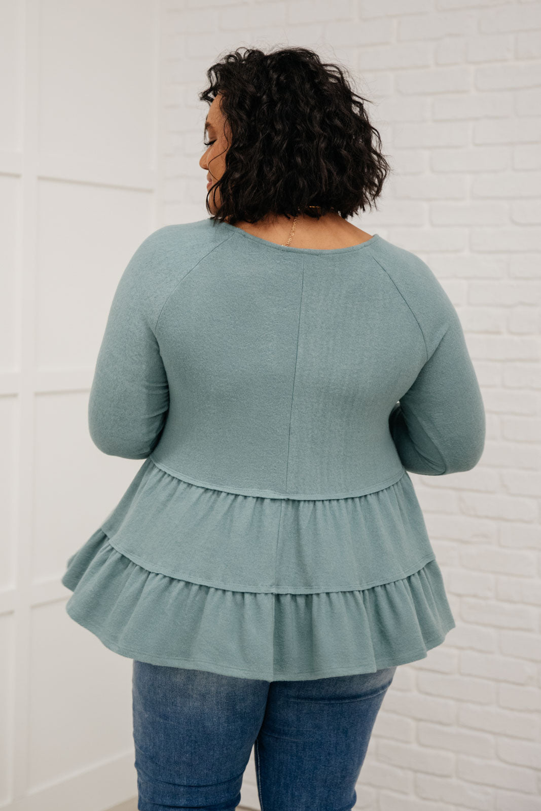 Nicely Done Tiered Top Womens