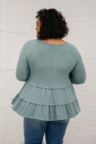 Nicely Done Tiered Top Womens