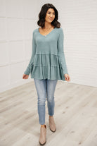 Nicely Done Tiered Top Womens