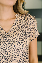 One Eleven North No Doubt In Mind V-Neck Blouse Womens