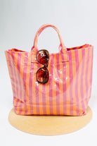 Not Your Typical Tote in Pink and Orange Womens
