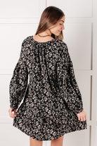 Very J Once Again V-Neck Floral Dress Dresses