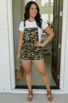 P.S. Kate Camo Cutie Short Overalls