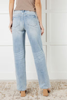 Judy Blue Patricia High Rise Rigid Magic 90's Straight Jeans Jeans