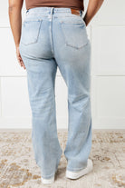 Judy Blue Patricia High Rise Rigid Magic 90's Straight Jeans Jeans