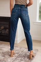 Judy Blue Phillipa High Rise Release Hem Slim Jeans Ave Shops 11-3-23