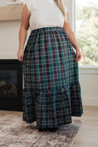 Jodifl Plaid Perfection Maxi Skirt Ave Shops