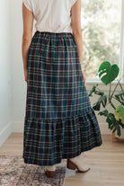 Jodifl Plaid Perfection Maxi Skirt Ave Shops