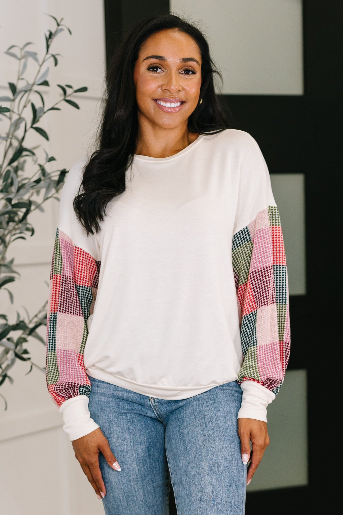 Haptics Please Don't Stop the Cuteness Long Sleeve Womens