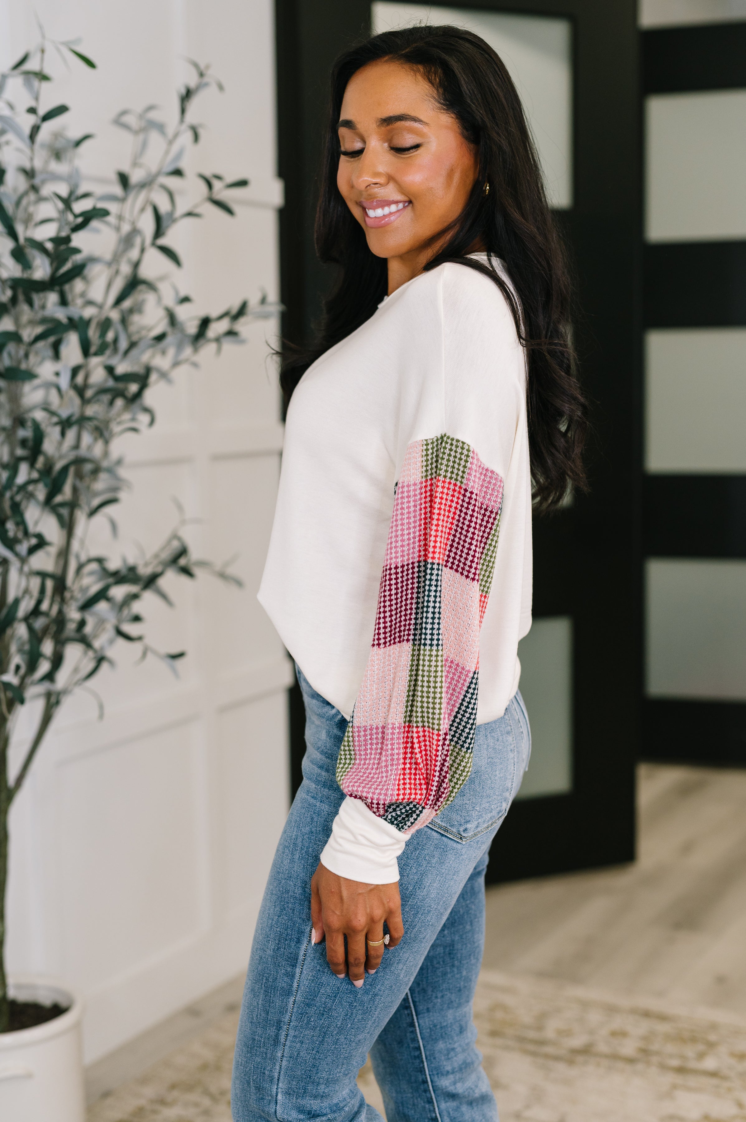 Haptics Please Don't Stop the Cuteness Long Sleeve Womens