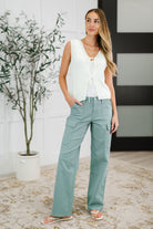 YMI Pocket the Attitude Cargo Bottoms Womens