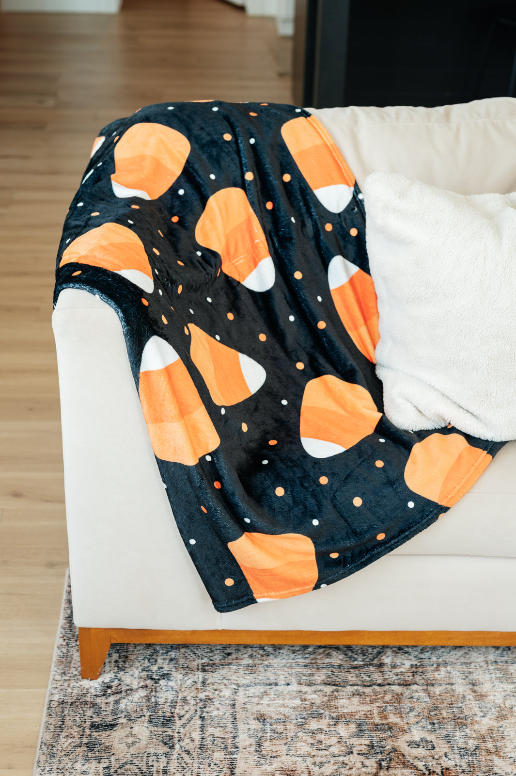 Halloween Fleece Blanket in Jumbo Candies Womens