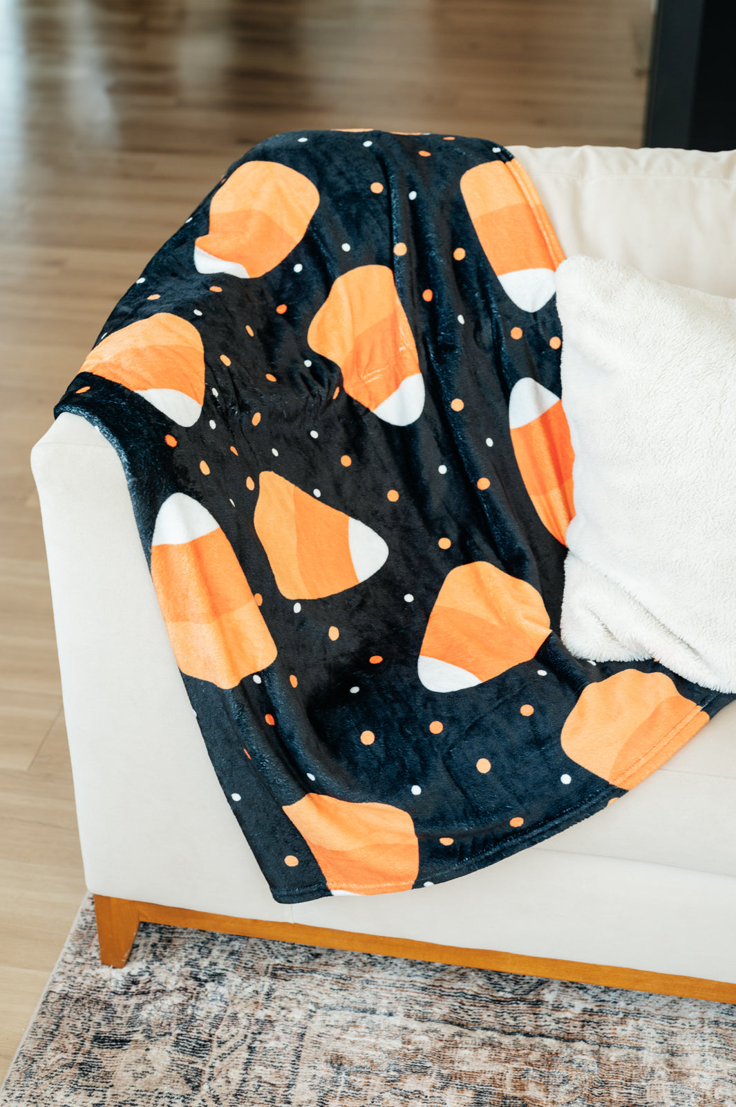 Halloween Fleece Blanket in Jumbo Candies Womens