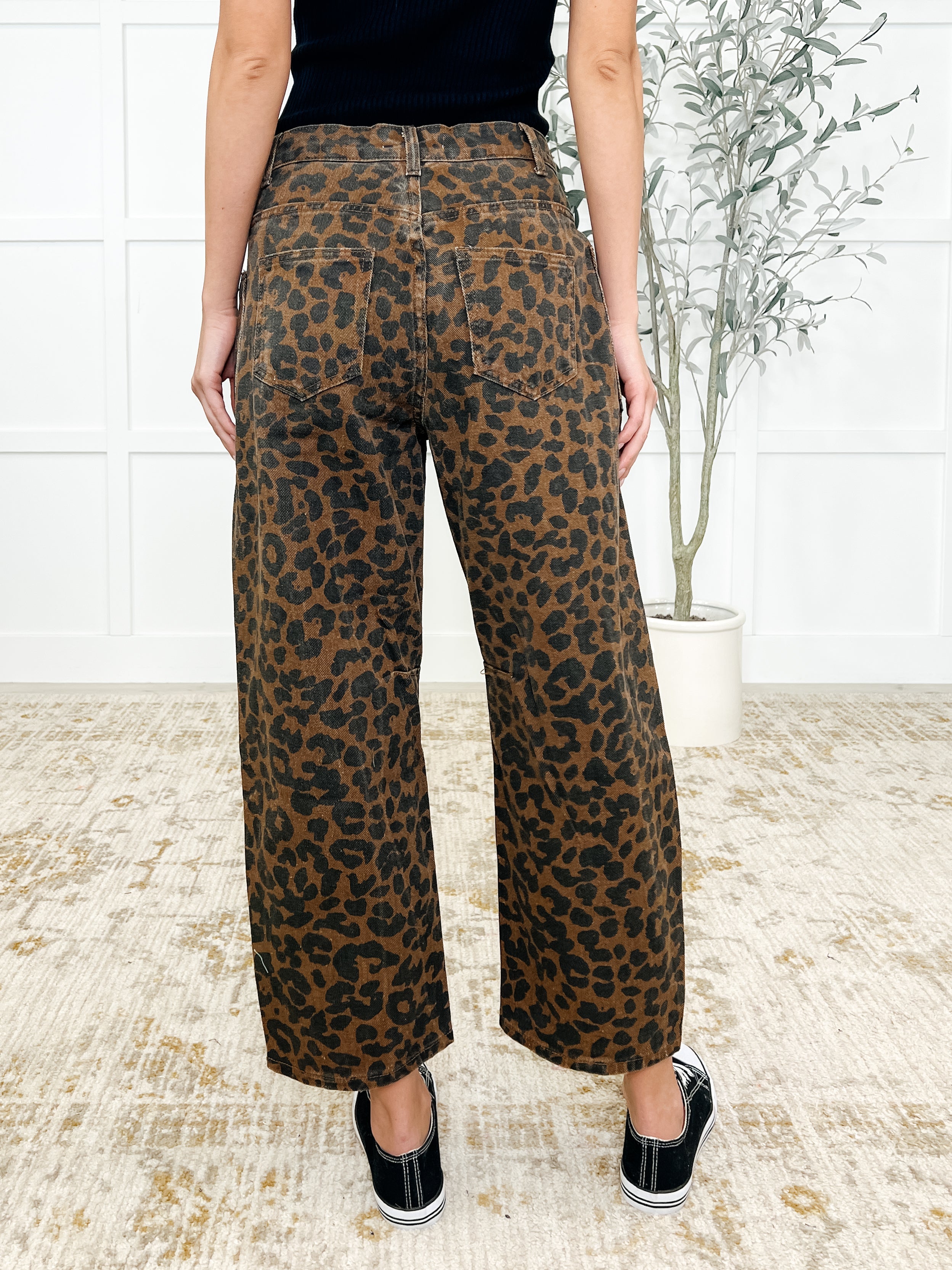 Haptics Prowl Power Barrell Ankle Crop Jean Womens
