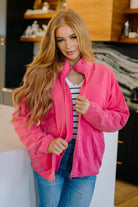 Davi & Dani Pink Quilted and Covered Quilted Jacket Layers