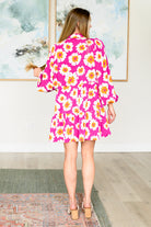 GeeGee Magnificently Mod Floral Shirt Dress Dresses