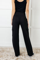 Rae Mode Race to Relax Cargo Pants in Black Activewear