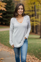 Blumin Ribbed & Ready Long Sleeve Top