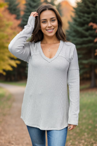 Blumin Ribbed & Ready Long Sleeve Top