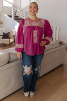 Andree By Unit Rodeo Queen Embroidered Blouse Shirts & Tops