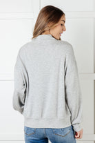 Rae Mode Rogue Runner Half Zip Jacket in Heather Grey Activewear