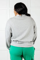 Rae Mode Rogue Runner Half Zip Jacket in Heather Grey Activewear