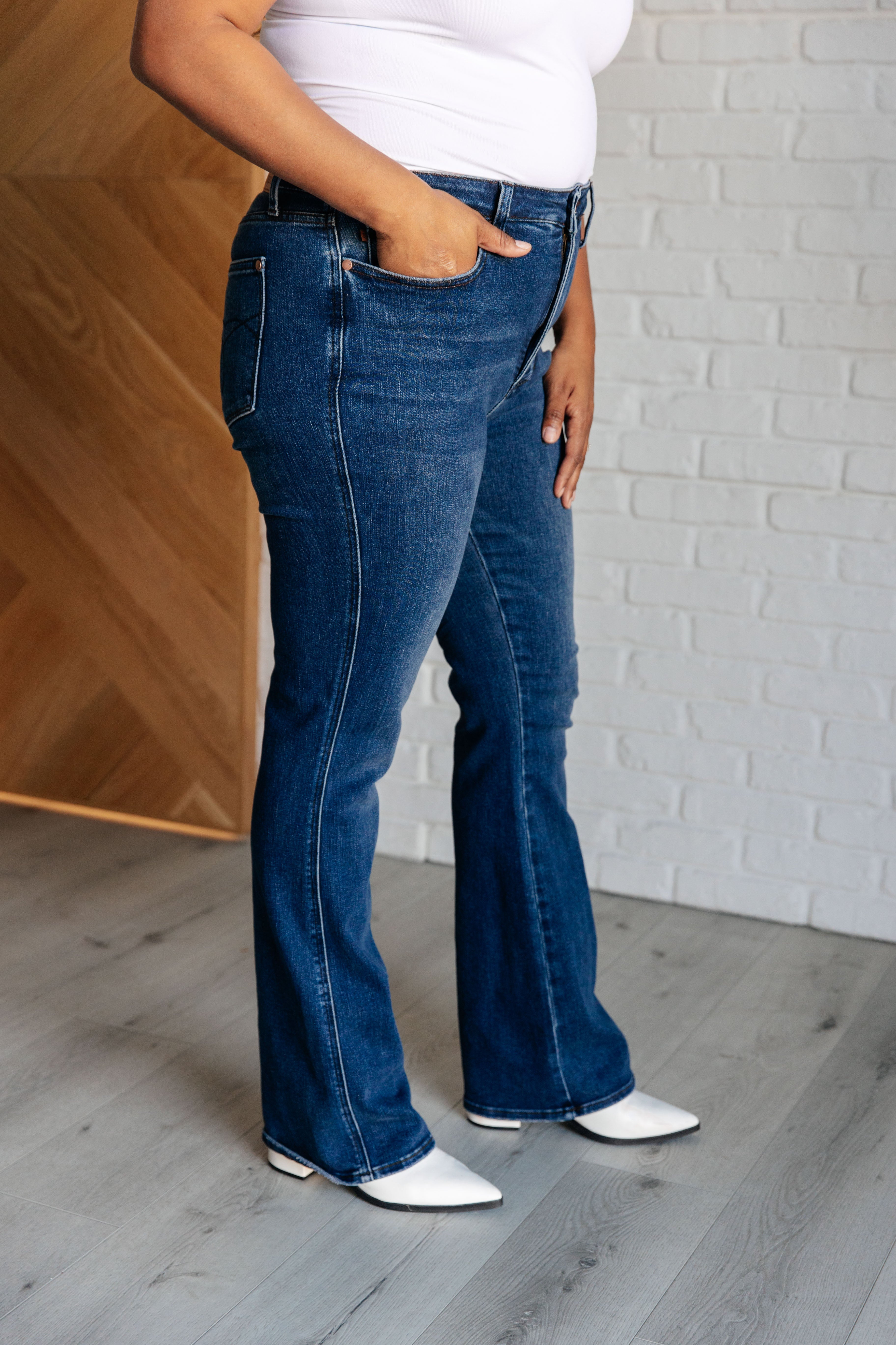 Jeans Santana High Rise Control Top Bootcut Jeans Ave Shops