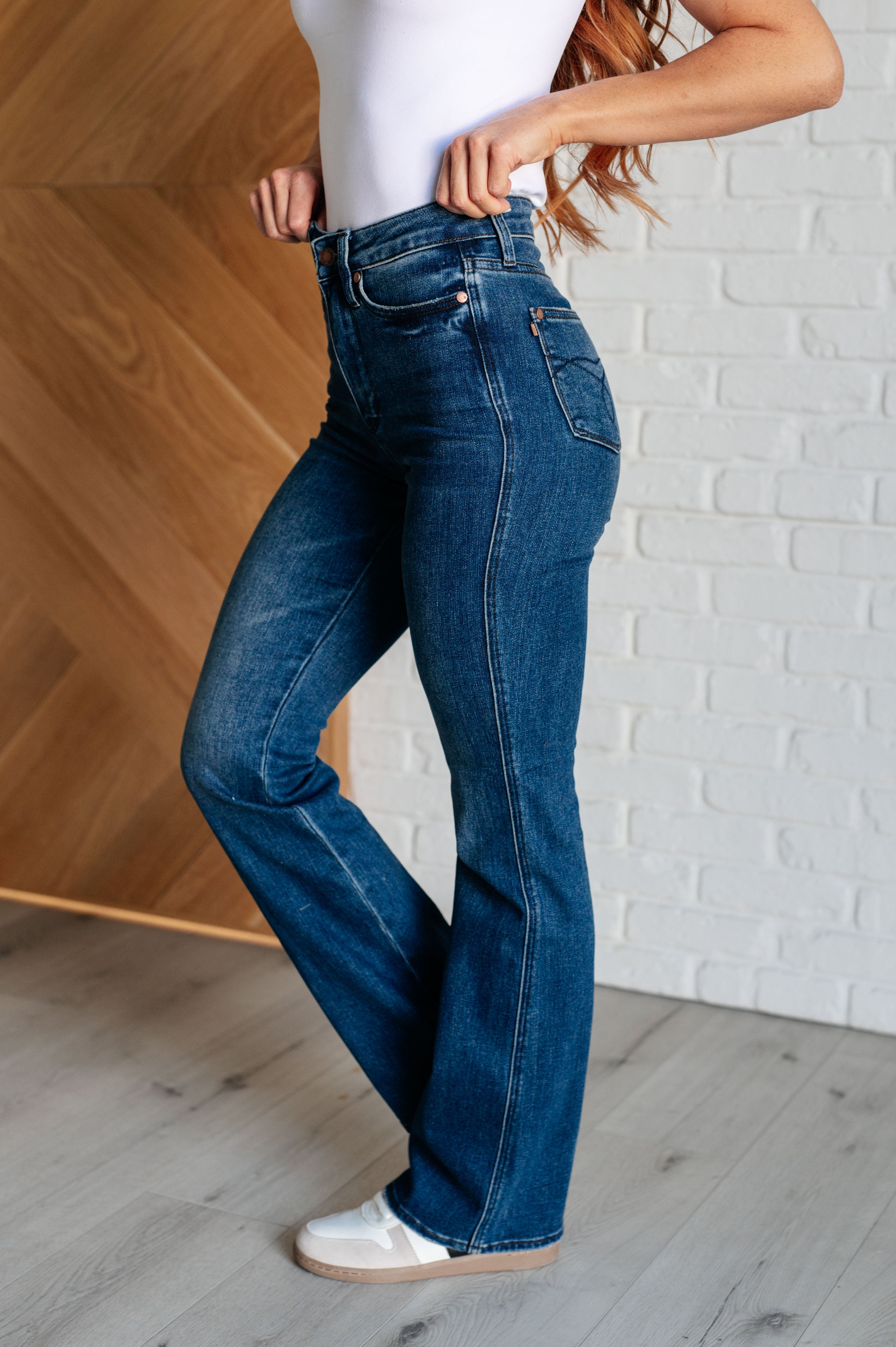 Jeans Santana High Rise Control Top Bootcut Jeans Ave Shops