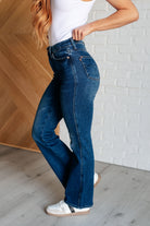 Judy Blue Santana High Rise Control Top Bootcut Jeans (Short Inseam) Ave Shops