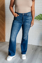 Judy Blue Santana High Rise Control Top Bootcut Jeans (Short Inseam) Ave Shops