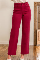 Scarlet Hearts Judy Blue Straight Leg Jeans