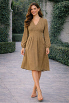 Haptics See Yourself Like This V-Neck Dress Womens