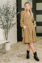 Haptics See Yourself Like This V-Neck Dress Womens