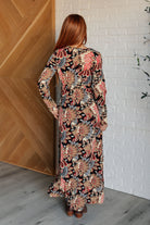 One Eleven North Send it Over Faux Wrap Maxi Dress Ave Shops