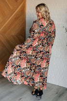 One Eleven North Send it Over Faux Wrap Maxi Dress Ave Shops