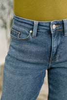 Shane Mid Rise Billie Boyfriend Jean in Dark Cozy Indigo Womens