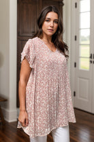 And the Why Shine in Mauve - Tunic