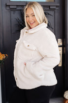 Jodifl Shrouded in Sherpa Coat in White Layers