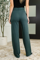 Mono B Slow Mornings High Waisted Sweats in Jungle Green Womens