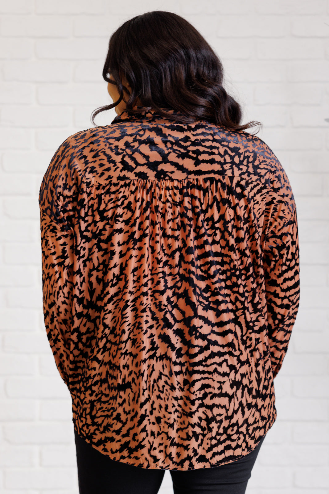 Jodifl So Fierce Animal Print Blouse Ave Shops