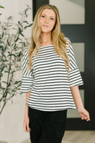 One Eleven North Something I Threw Together Boatneck Tee Womens