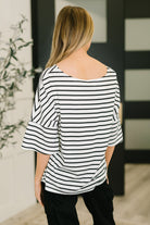 One Eleven North Something I Threw Together Boatneck Tee Womens