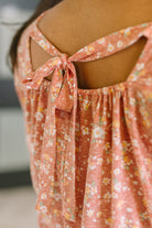 Spring Breeze Square Beck Top in Dusty Rose Womens