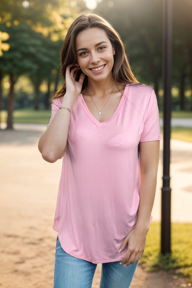 Heimish Staple Short Sleeve - Baby Pink